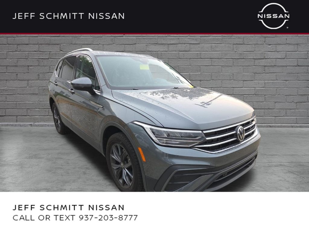 Platinum Gray Metallic 2022 Volkswagen Tiguan SUV / Crossover All-Wheel Drive 8-Speed Automatic