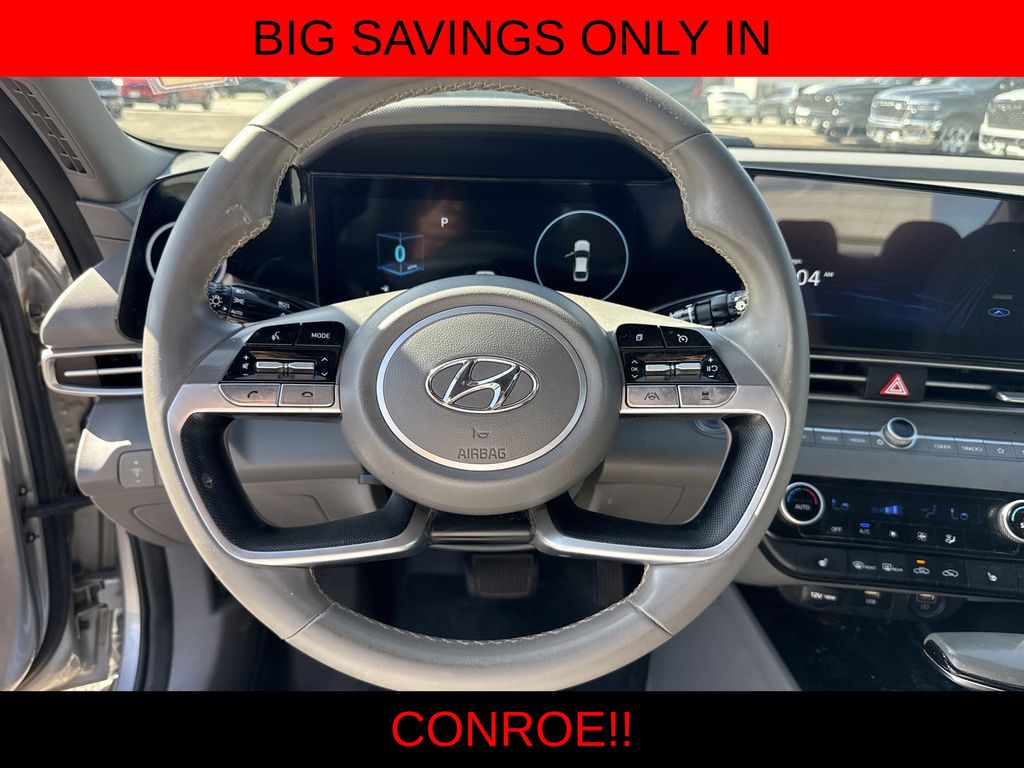 2023 Hyundai Elantra SEL Silver at Wharton Ford
