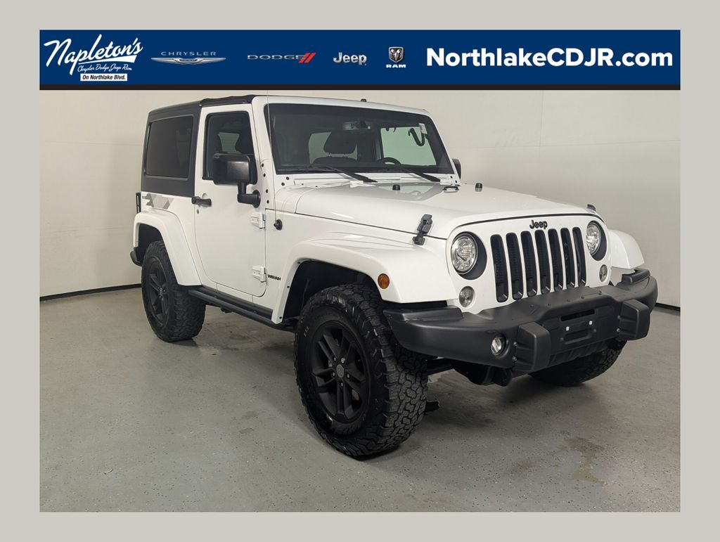 Bright White Clearcoat 2017 Jeep Wrangler Winter Edition 4WD SUV / Crossover Four-Wheel Drive 5-Speed Automatic