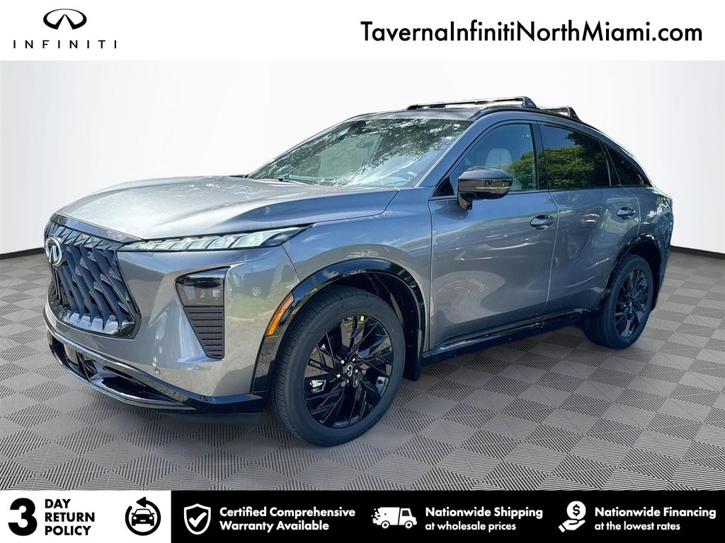 Gray (Graphite Shadow) 2027 INFINITI QX65 SUV / Crossover All-Wheel Drive 9-Speed Automatic