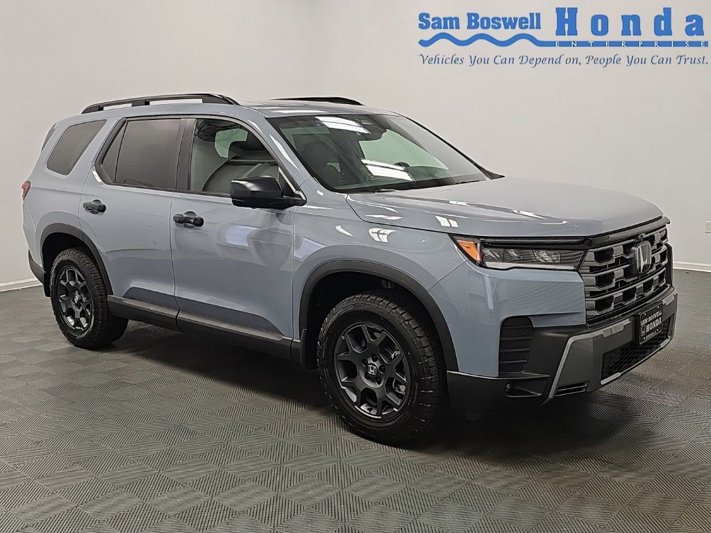 Sonic Gray Pearl 2026 Honda Pilot SUV / Crossover All-Wheel Drive Automatic