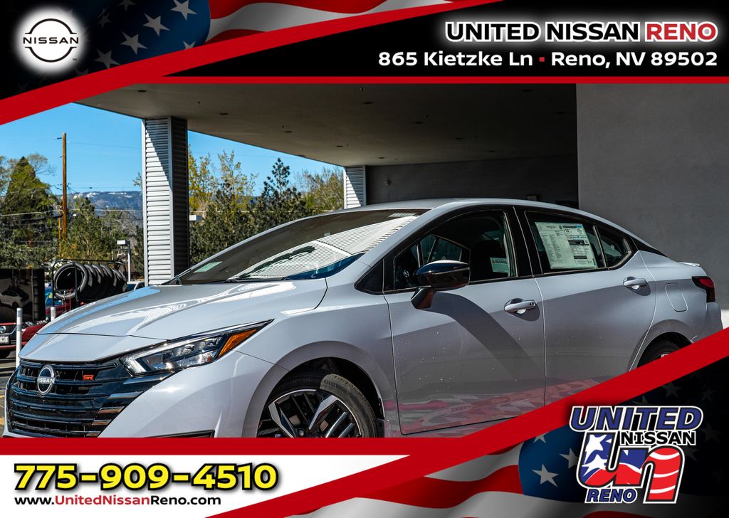 Gray Sky Pearl 2025 Nissan Versa Sedan Front-Wheel Drive Continuously Variable Transmission