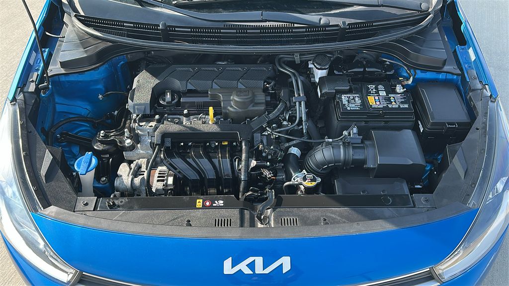 2022 Kia Rio S Blue at Bayway Chrysler Dodge Jeep Ram