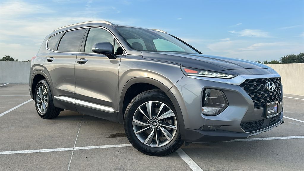 2019 Hyundai Santa Fe Limited Gray at DeMontrond Gulf Freeway