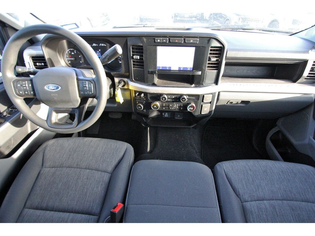 2023 Ford F-350SD XL White at Texan Dodge Chrysler Jeep Ram