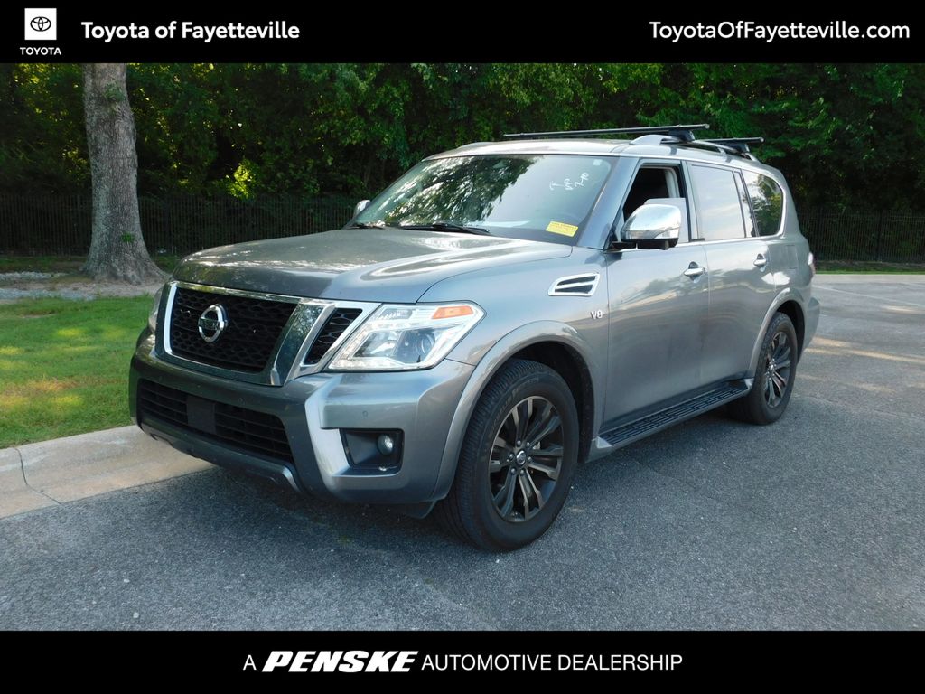 Gray (Gun Metallic) 2020 Nissan Armada SUV / Crossover Four-Wheel Drive 7-Speed Automatic