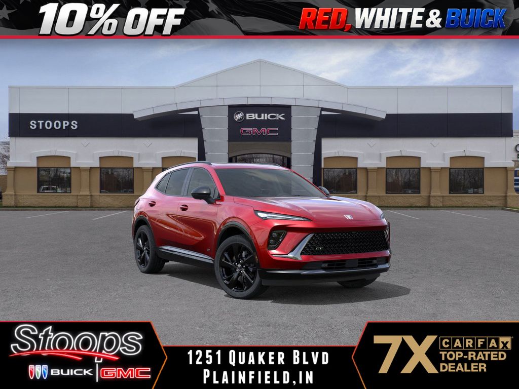 Brilliant Red 2026 Buick Envision SUV / Crossover All-Wheel Drive 9-Speed Automatic