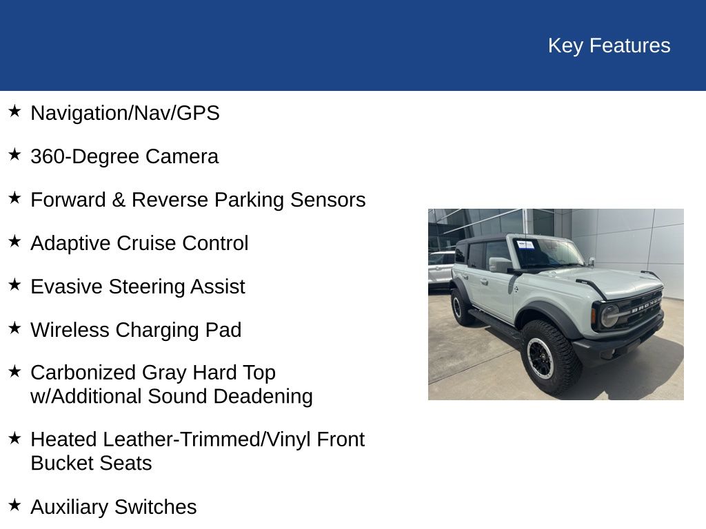 2024 Ford Bronco Outer Banks