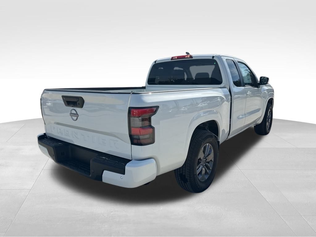 2025 Glacier White Nissan Frontier SV RWD Truck