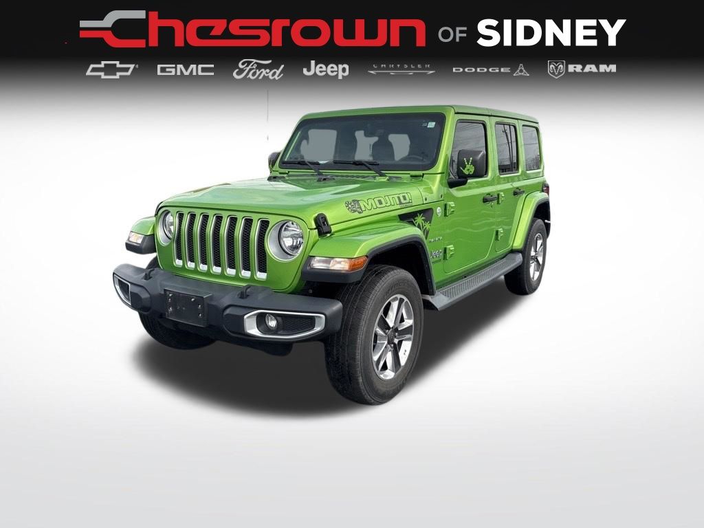Mojito! Clearcoat 2019 Jeep Wrangler Unlimited Sahara 4WD SUV / Crossover Four-Wheel Drive 8-Speed Automatic