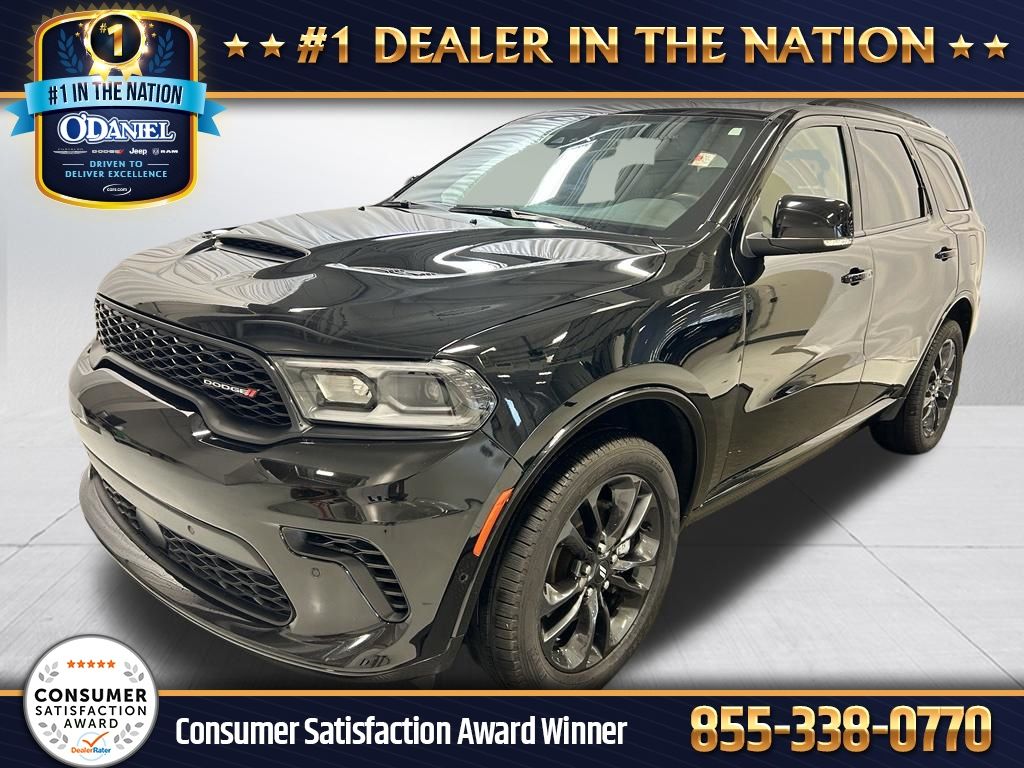 DB Black Crystal Clearcoat 2025 Dodge Durango SUV / Crossover All-Wheel Drive 8-Speed Automatic