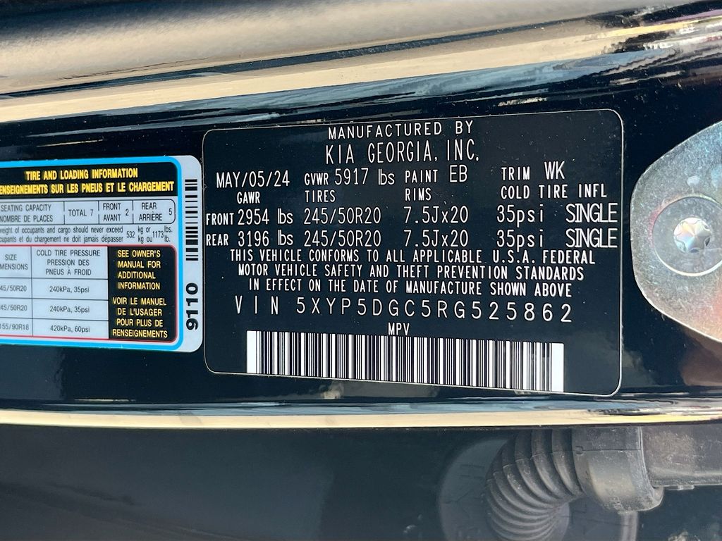 Used 2024 Black Kia SX X-Line image 37
