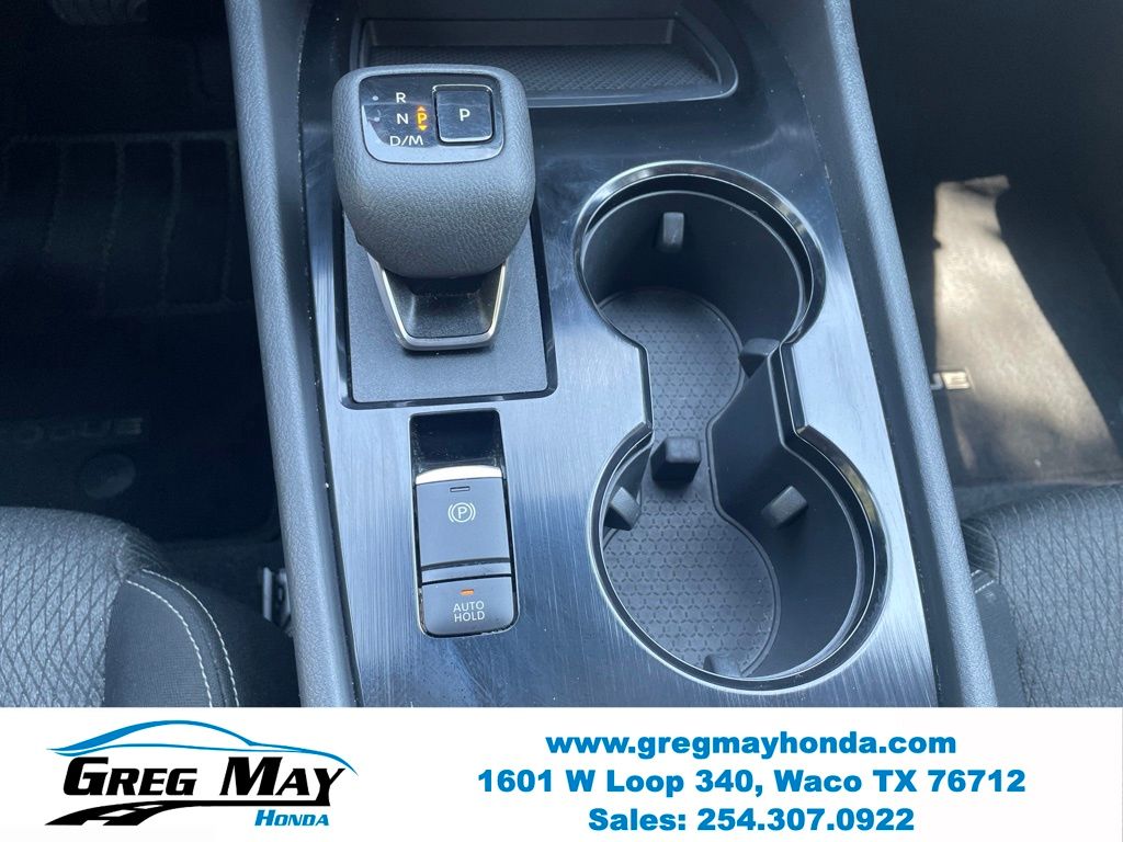 2025 Nissan Rogue SV Black at Greg May Honda
