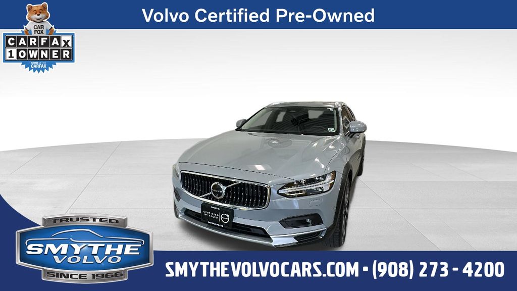 Gray 2025 Volvo V90 Wagon All-Wheel Drive Automatic