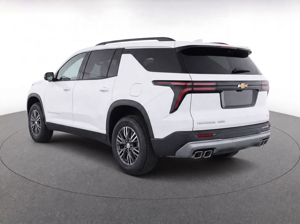2024 Chevrolet Traverse LT White at Klick Lewis Buick Chevrolet