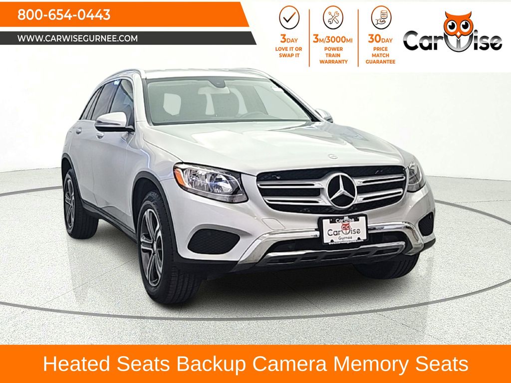 Silver 2016 Mercedes-Benz GLC SUV / Crossover All-Wheel Drive 9-Speed Automatic
