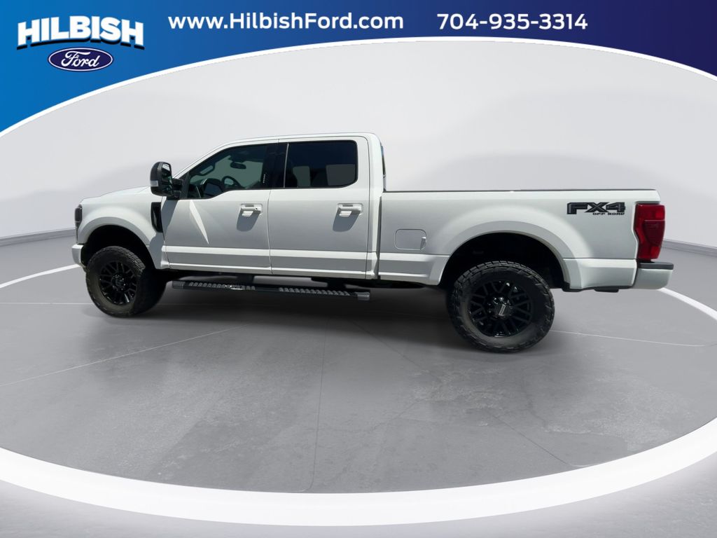 Used 2021 White Metallic Ford Lariat image 5