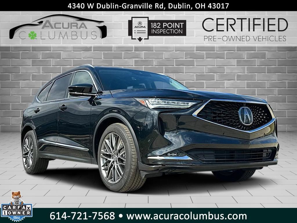 Majestic Black Pearl 2023 Acura MDX SH-AWD with Advance Package SUV / Crossover All-Wheel Drive Automatic