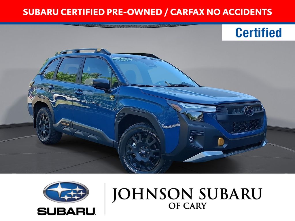 Geyser Blue 2026 Subaru Forester Wilderness Crossover AWD SUV / Crossover All-Wheel Drive Continuously Variable Transmission