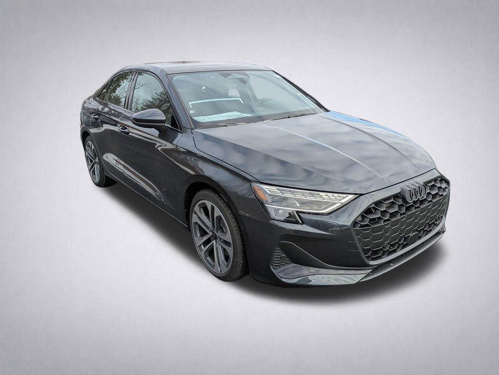 Manhattan Gray Metallic 2026 Audi A3 Hatchback 7-Speed Automatic