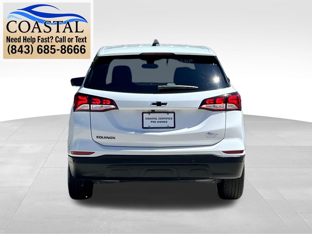 2023 Chevrolet Equinox LS White at Matthews Motors of Wilmington