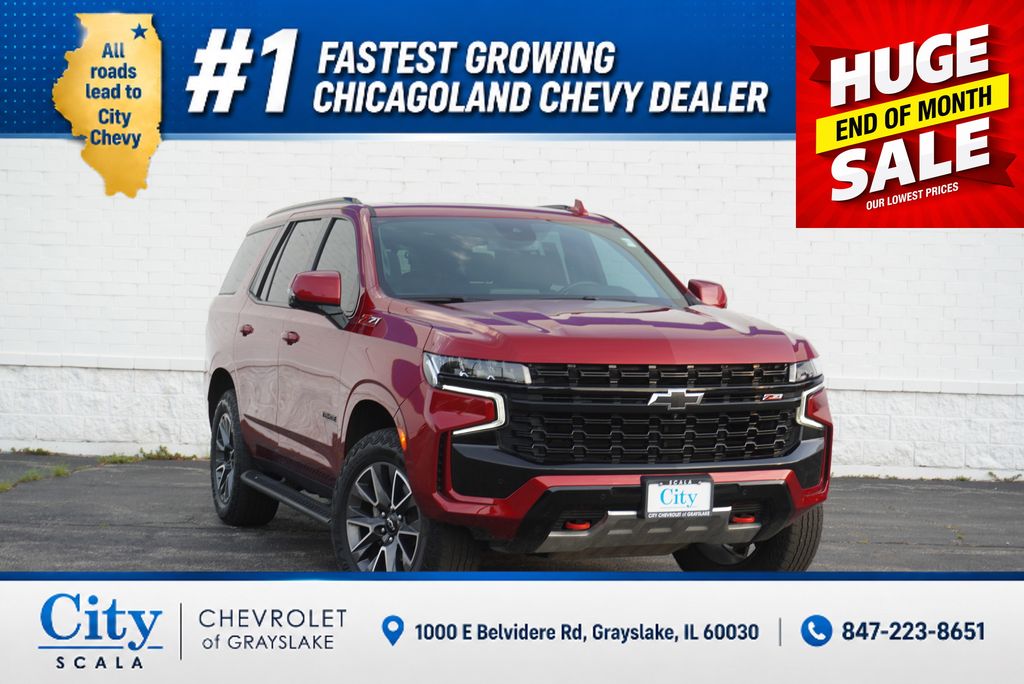 Radiant Red Tintcoat 2023 Chevrolet Tahoe SUV / Crossover Four-Wheel Drive 