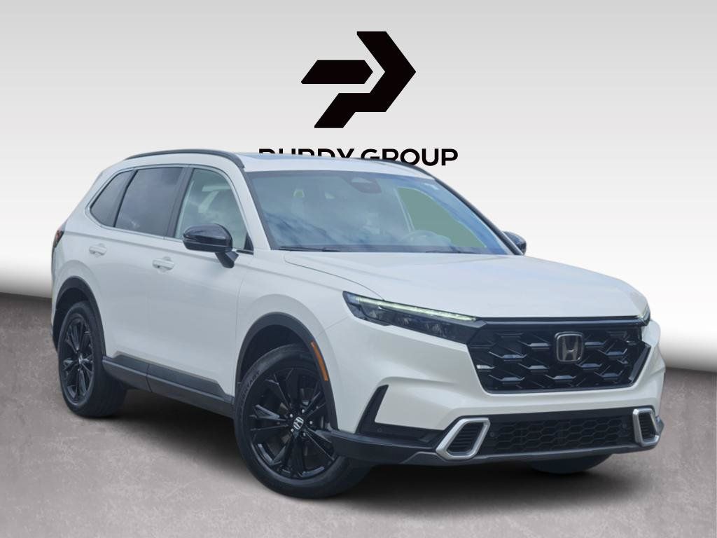 White 2024 Honda CR-V Hybrid SUV / Crossover All-Wheel Drive Continuously Variable Transmission