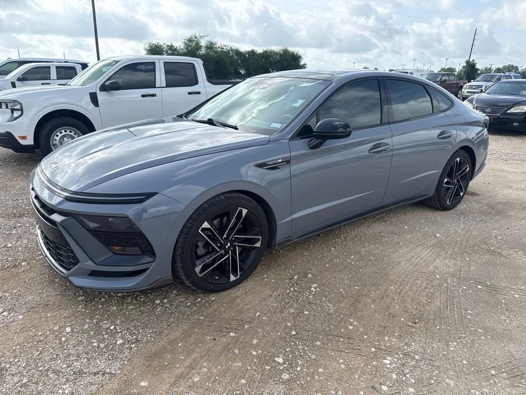 2024 Hyundai Sonata N Line Blue at DeMontrond Mazda