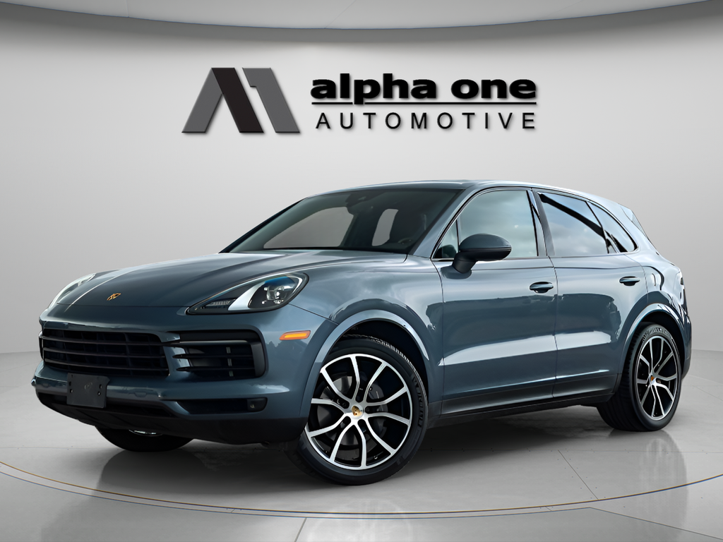 Biscay Blue Metallic 2019 Porsche Cayenne SUV / Crossover All-Wheel Drive 8-Speed Automatic