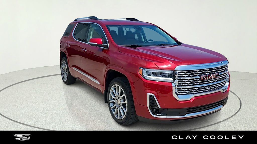 Volcanic Red Tintcoat 2023 GMC Acadia SUV / Crossover Front-Wheel Drive 9-Speed Automatic