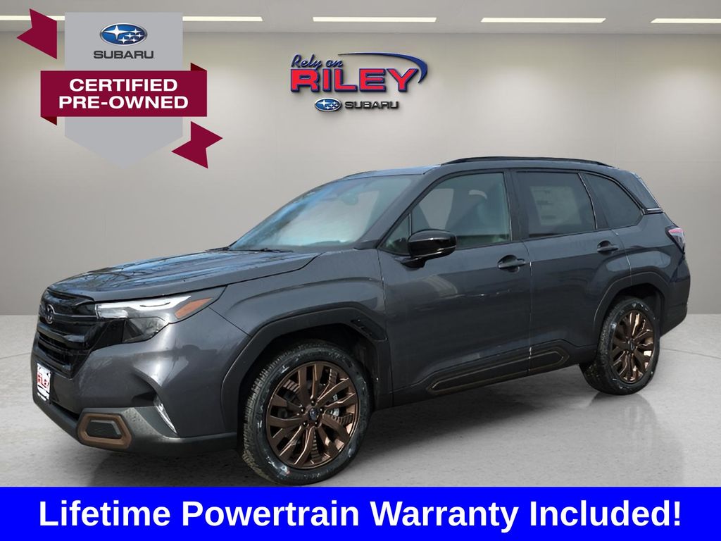Magnetite Gray Metallic 2026 Subaru Forester SUV / Crossover All-Wheel Drive Continuously Variable Transmission