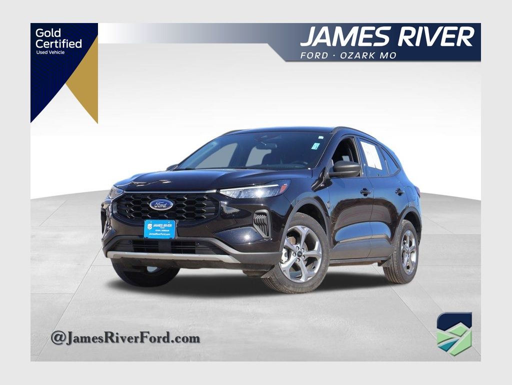 Black Metallic 2025 Ford Escape ST-Line AWD SUV / Crossover All-Wheel Drive 8-Speed Automatic