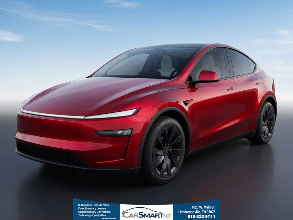 Ultra Red 2026 Tesla Model Y SUV / Crossover Rear-Wheel Drive 1-Speed Automatic
