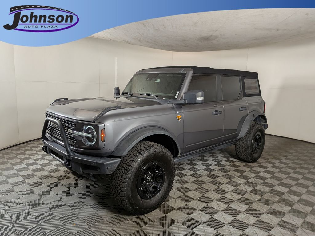 Gray Metallic 2021 Ford Bronco SUV / Crossover Four-Wheel Drive Automatic