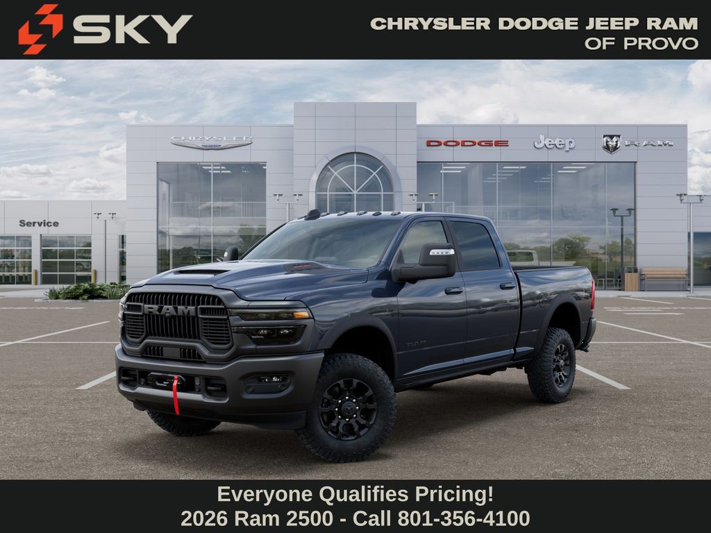 Forged Blue Metallic 2026 RAM 2500 Power Wagon Crew Cab 4WD Pickup Truck Four-Wheel Drive 8-Speed Automatic