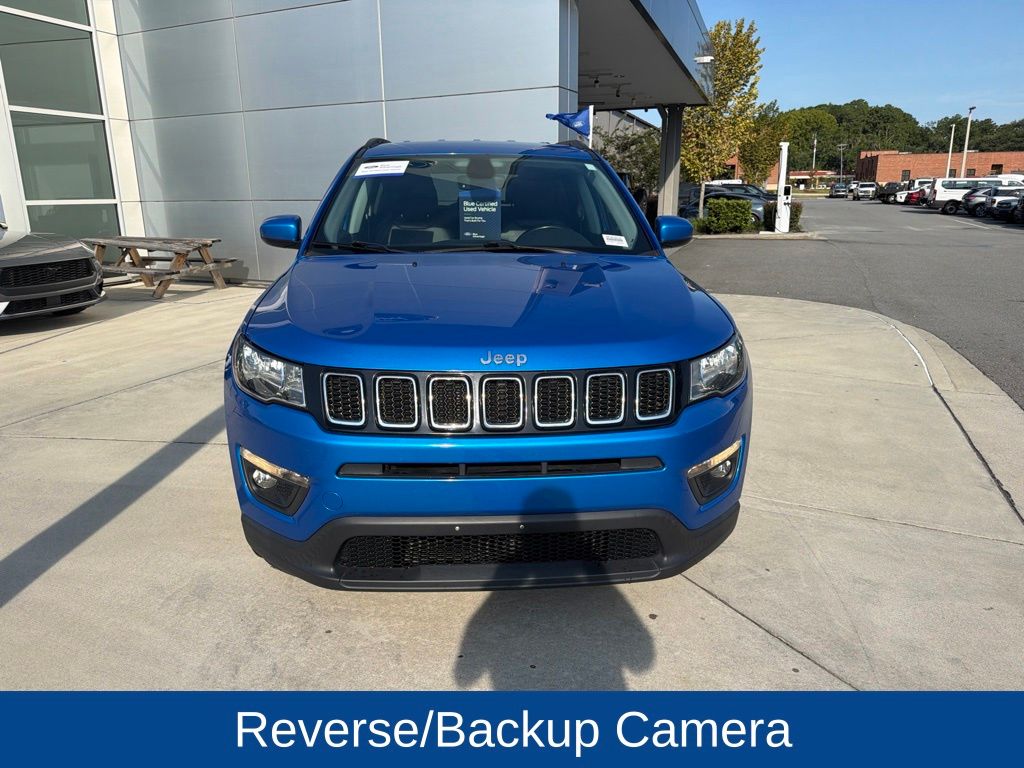 Certified 2021 Jeep Compass Latitude with VIN 3C4NJDBBXMT598440 for sale in Hinesville, GA