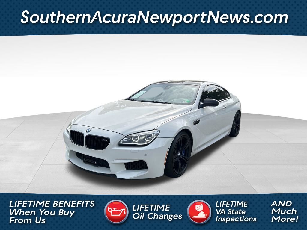 Alpine White 2017 BMW M6 Coupe RWD Coupe Rear-Wheel Drive 7-Speed Automatic