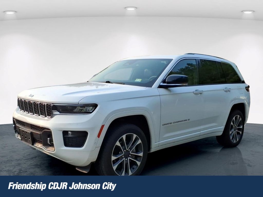 Bright White Clearcoat 2023 Jeep Grand Cherokee SUV / Crossover Four-Wheel Drive 8-Speed Automatic