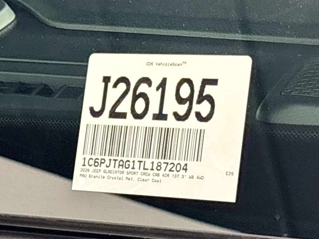 2026 Jeep Gladiator 85th Anniversary Edition