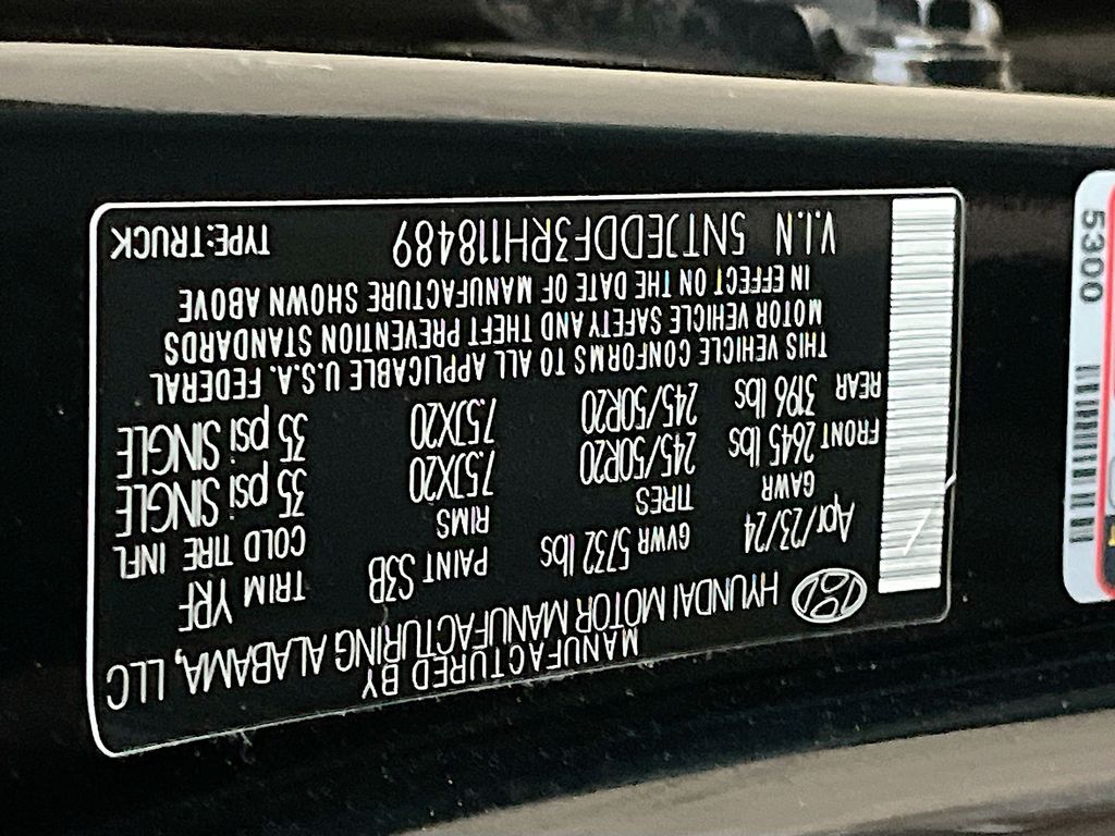 Used 2024 Black Hyundai Limited image 33