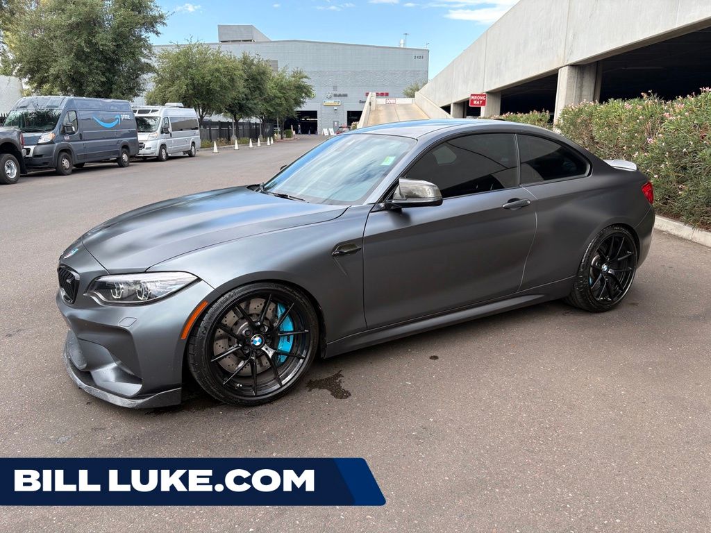 Mineral Gray Metallic 2018 BMW M2 Coupe Rear-Wheel Drive 7-Speed Automatic