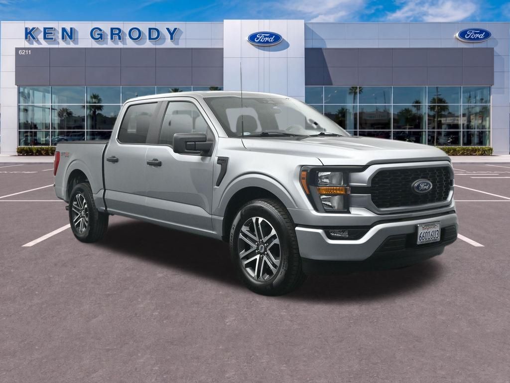 Iconic Silver Metallic 2023 Ford F-150 Pickup Truck 4X2 Automatic