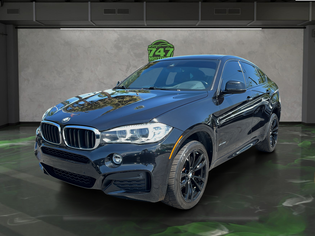 Black Sapphire Metallic 2018 BMW X6 xDrive35i AWD SUV / Crossover All-Wheel Drive 8-Speed Automatic