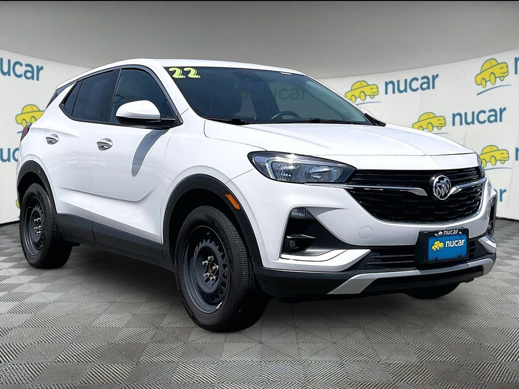 Summit White 2022 Buick Encore GX Preferred AWD SUV / Crossover All-Wheel Drive 9-Speed Automatic