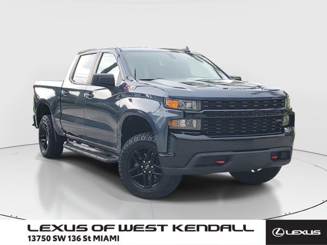 Shadow Gray Metallic 2021 Chevrolet Silverado 1500 Pickup Truck Four-Wheel Drive Automatic
