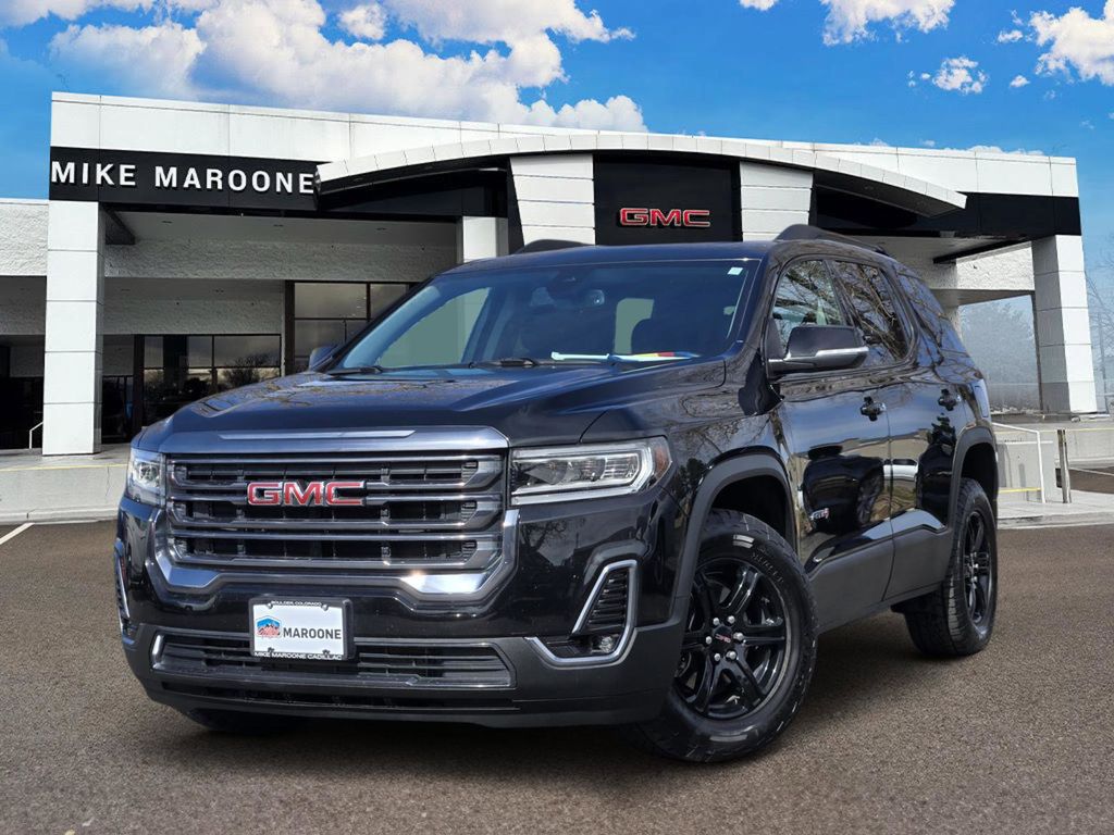 Black (Ebony Twilight Metallic) 2023 GMC Acadia AT4 AWD SUV / Crossover Four-Wheel Drive 9-Speed Automatic