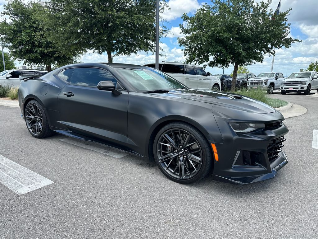 Nightfall Gray Metallic 2017 Chevrolet Camaro ZL1 Coupe RWD Coupe Rear-Wheel Drive Automatic