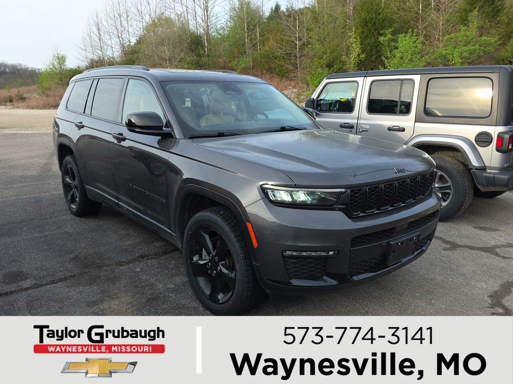 Baltic Gray Metallic Clearcoat 2022 Jeep Grand Cherokee L Limited 4WD SUV / Crossover Four-Wheel Drive 8-Speed Automatic