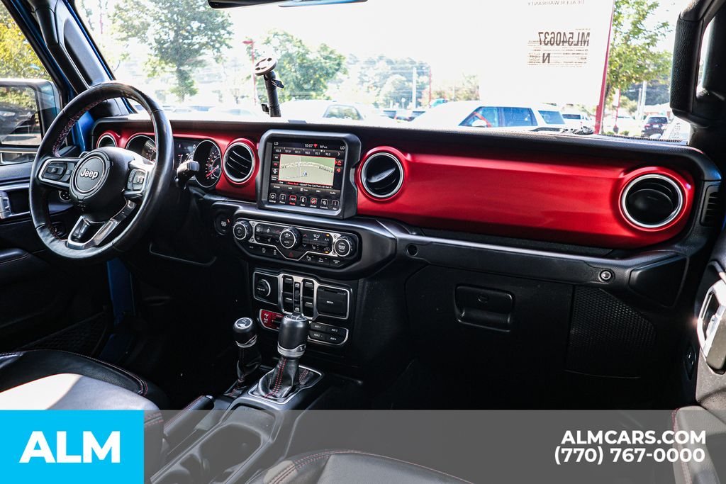Used 2021 Blue Jeep Rubicon image 28