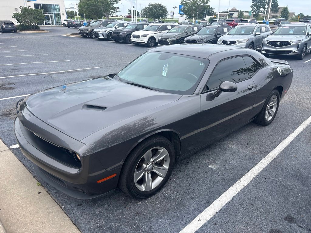 Gray (Granite Crystal Metallic Clearcoat) 2019 Dodge Challenger SXT RWD Coupe Rear-Wheel Drive 8-Speed Automatic